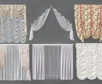 Simple European Style The Curtain-ID:379415994