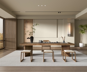New Chinese Style Tea House-ID:559933909