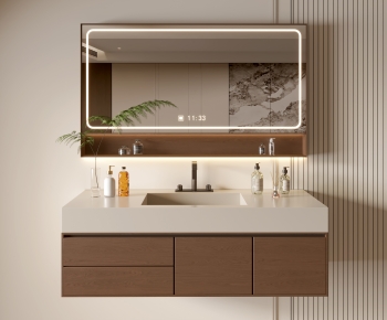 Modern Bathroom Cabinet-ID:444641192