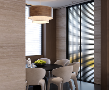 Modern Dining Room-ID:900437123