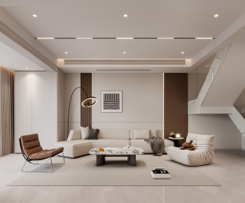 Modern A Living Room-ID:612780092