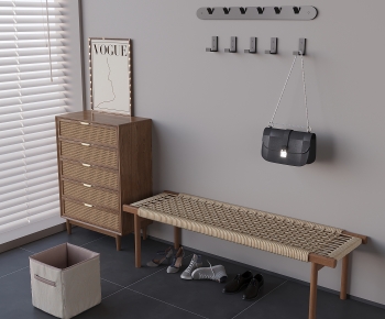 Modern Stool For Changing Shoes-ID:762705093