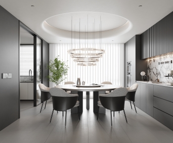 Modern Dining Room-ID:966846945