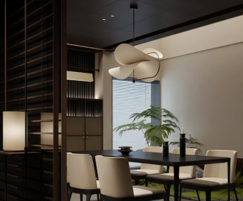 Modern Dining Table And Chairs-ID:615133059