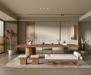 New Chinese Style Tea House-ID:866144906