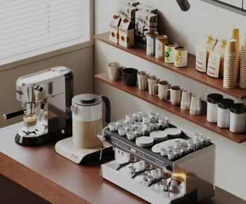 Modern Kitchen Electric Coffee Machine-ID:153345112