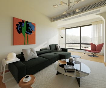 Modern A Living Room-ID:826236964