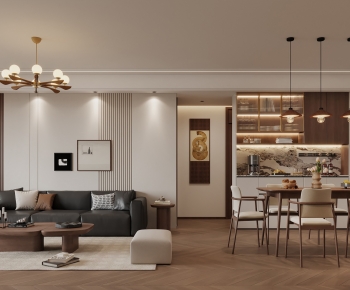 Modern A Living Room-ID:300340765