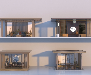 New Chinese Style Gallery Frame-ID:709289073