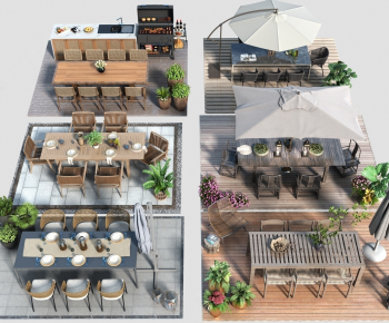 Modern Outdoor Tables And Chairs-ID:801322942