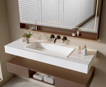 Modern Bathroom Cabinet-ID:995846996