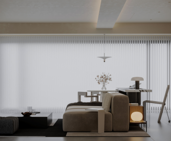 Modern A Living Room-ID:883040437