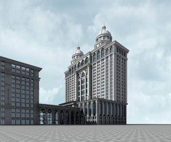 European Style Building Appearance-ID:813601048