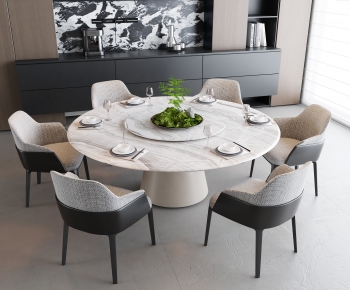 Modern Dining Table And Chairs-ID:706022025