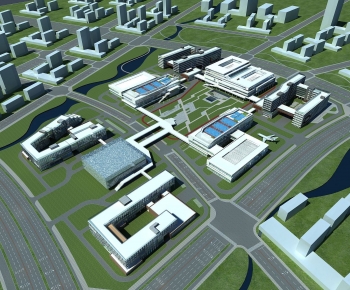 Modern Architectural Bird's-eye View Planning-ID:201364043