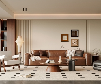 Modern A Living Room-ID:737986095