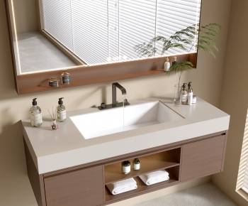 Modern Bathroom Cabinet-ID:411330945