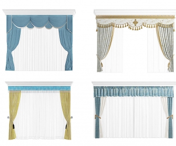 Simple European Style The Curtain-ID:481879007