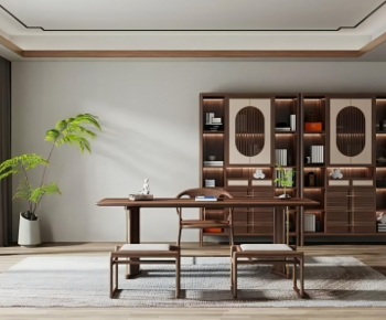New Chinese Style Study Space-ID:248672013