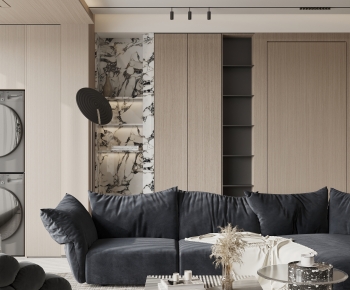 Modern A Living Room-ID:131181968