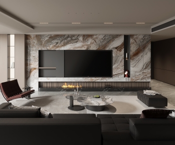 Modern A Living Room-ID:510359058