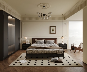 French Style Bedroom-ID:710282098