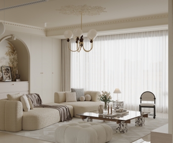 French Style A Living Room-ID:388170006