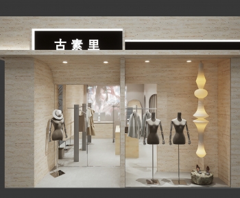 现代女装店门面门头-ID:109502087