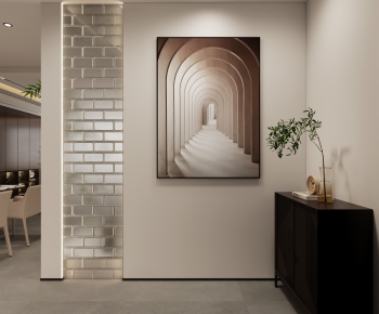 Modern Hallway-ID:492391117