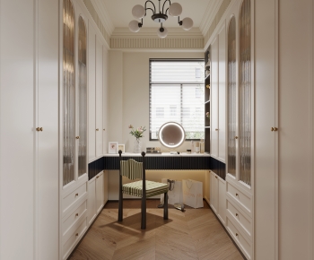 French Style Clothes Storage Area-ID:620313889