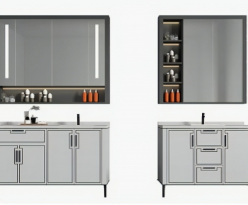Modern Bathroom Cabinet-ID:952950006