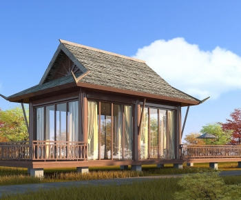 Southeast Asian Style Pavilion-ID:423051126