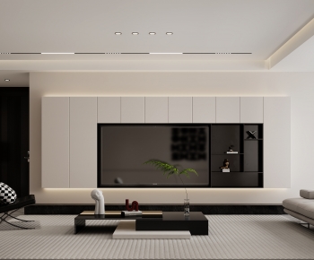 Modern A Living Room-ID:855009082