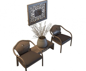 New Chinese Style Lounge Chair-ID:769366035
