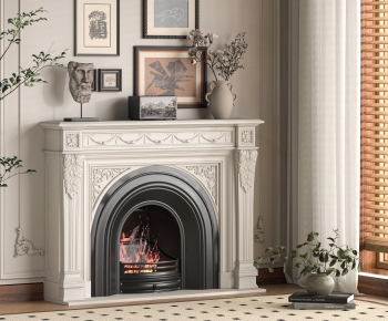 French Style Fireplace-ID:501852993