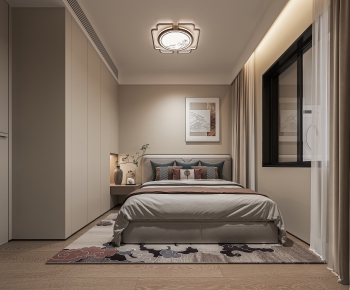 New Chinese Style Bedroom-ID:967406033