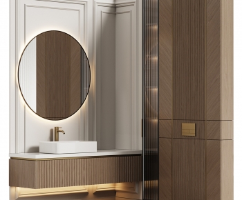 Modern Bathroom Cabinet-ID:608886004