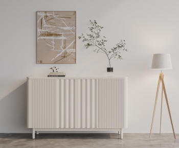 Modern Entrance Cabinet-ID:421988963