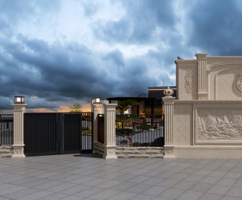 European Style Fence-ID:372090108