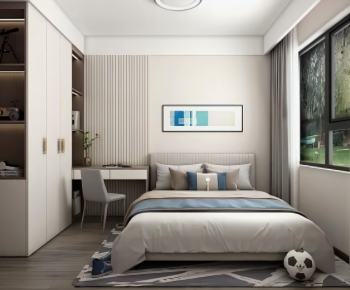 Modern Boy's Room And Son's Room-ID:687161929