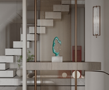 Modern Metal Screen Partition-ID:630156044
