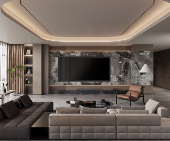 Modern A Living Room-ID:317832954