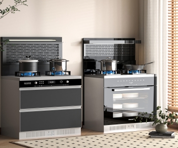 Modern Kitchen Electric Gas Range-ID:298460016