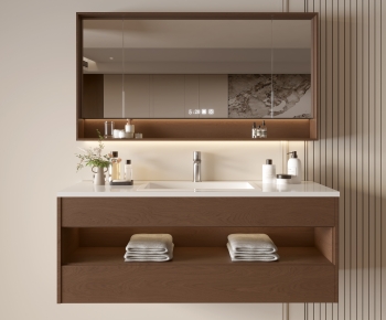 Modern Bathroom Cabinet-ID:641655924