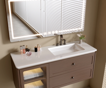 Modern Bathroom Cabinet-ID:428390591