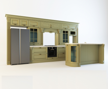 French Style Kitchen Cabinet-ID:813616049