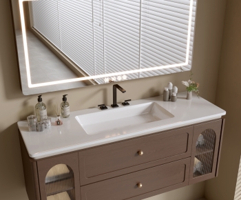 Modern Bathroom Cabinet-ID:646809109