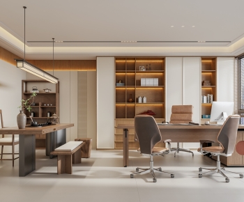 New Chinese Style Manager's Office-ID:336337091