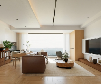Modern A Living Room-ID:209578997