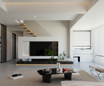 Modern A Living Room-ID:465010888